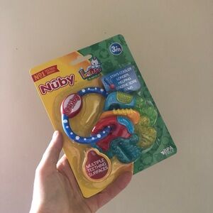 Nuby Teething Ring with Multiple Surfaces